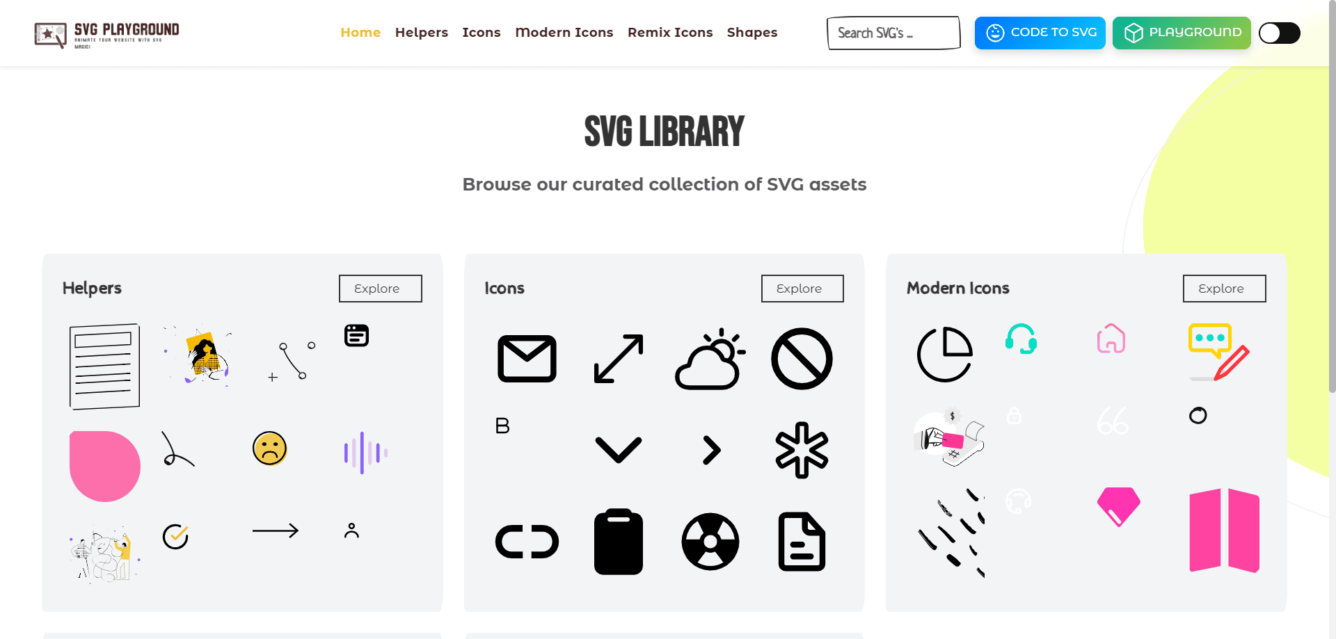 SVG Playground