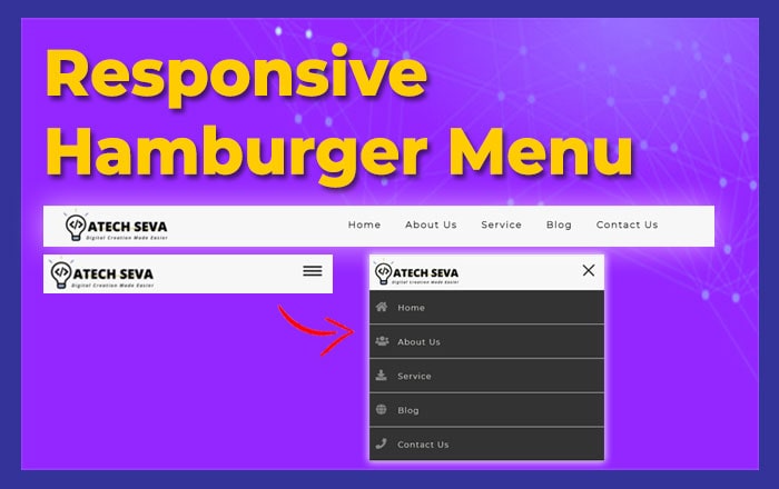 Responsive Hamburger Menu